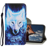 Coloured Drawing Pattern Horizontal Flip PU Leather Case with Holder & Card Slots & Wallet & Lanyard, For iPhone XS Max